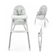 Стільчик для годування Kinderkraft Dinnly Grey (KHDINN00LGR0000) - изображение 1