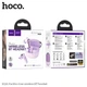 Беспроводные TWS наушники Hoco EQ11, BT5.3, 40mAh, 400mAh, 7h, 35h, вакуумные, purple - изображение 5