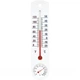 Комнатный термометр с гигрометром Bioterm ПР025300 жидкостный, -20°C…+50°C, 25 см, белый - изображение 1