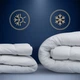 Одеяло антиаллергенное MirSon Eco Light White №1633 Thinsulate 200x220 см супер теплое (2200002647724) - изображение 3