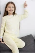 Пижама для девочки Спящий зайчик Robinzone ПЖ 187 122 см желтая - изображение 1