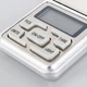 Весы ювелирные электронные точность 0.01g до 500g с крышкой grey - изображение 4