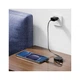 Дата кабель USB-C to USB-C 0.8m 60W dual retraction C13-03 Black Acefast (6974316280132) - изображение 7