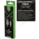 Дата кабель USB 2.0 AM to Lightning 1m nylon silver Vinga (VCPDCLNB1S) - зображення 4