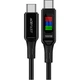 Дата кабель USB-C to USB-C 1.2m 100W with display C7-03 Acefast (6974316282778) - изображение 1