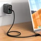 Дата кабель USB-C to USB-C 1.2m 100W with display C7-03 Acefast (6974316282778) - изображение 6