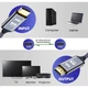 Кабель HDMI HDMI 4K UltraHD надшвидкісний HDMI 2.0 HDR для ТВ ноутбука проектора 2k-16Hz 4k-60Hz PS4 PS5 2м - зображення 3
