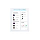 Дата кабель USB-C to USB-C 0.9m nylon 322 white Anker (A81F5H21/A81F5G21) - изображение 3