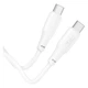 Дата кабель USB-C to USB-C 1.0m 100W TPE X93 white HOCO (6931474790712) - изображение 5