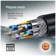 Кабель мультимедійний HDMI M to HDMI M 10.0m V2.0 4K60Hz black ColorWay (CW-CBHD081-BK) - зображення 8