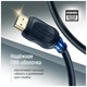 Кабель мультимедійний HDMI M to HDMI M 10.0m V2.0 4K60Hz black ColorWay (CW-CBHD081-BK) - зображення 10