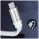 Дата кабель USB 2.0 AM to USB-C 0.25m white ColorWay (CW-CBUC001-WH) - изображение 3