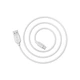 Дата кабель USB 2.0 AM to USB-C 1.0m 2.4A PVC BX14 white BOROFONE (6957531089995) - изображение 3