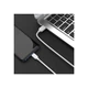 Дата кабель USB 2.0 AM to USB-C 1.0m 2.4A PVC BX14 white BOROFONE (6957531089995) - изображение 4