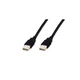Дата кабель USB 2.0 AM/AM 1.0m Digitus (AK-300100-010-S) - зображення 1