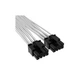 Кабель живлення video power 12+4pin PCIe Gen 5 12VHPWR 600W white Corsair (CP-8920332) - зображення 2