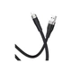 Дата кабель USB 2.0 AM to Lightning 1.0m 2.4A silicone X53 black HOCO (6931474738059) - зображення 2