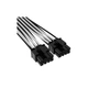 Кабель живлення video power 12+4pin PCIe Gen 5 12VHPWR 600W black/white Corsair - зображення 2