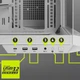 Корпус для ПК MSI MAG PANO 100L PZ WHITE - зображення 4