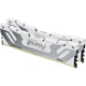 Модуль пам'яті для комп'ютера DDR5 48GB (2x24GB) 8400 MHz Renegade White XMP Kingston Fury (ex.HyperX) (KF584CU40RWK2-48) - изображение 1