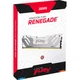 Модуль пам'яті для комп'ютера DDR5 48GB (2x24GB) 8400 MHz Renegade White XMP Kingston Fury (ex.HyperX) (KF584CU40RWK2-48) - изображение 3
