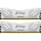 Модуль пам'яті для комп'ютера DDR5 32GB (2x16GB) 6400 MHz Renegade White XMP Kingston Fury (ex.HyperX) (KF564C32RWK2-32) - изображение 1