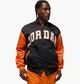 Бомбер Air Jordan Brooklyn Collegiate Varsity Black/Orange HV0099-011 XXL - изображение 1