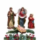 Різдвяний декоративний набір Вертеп BonaDi 803-135 11 фігур 64 см - зображення 3