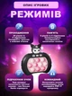 Поп ит электронный антистресс интерактивные игрушки для детей с брелком Hausland музыкальный pop it с подсветкой попот приставка 4 режима Kurumi черный с розовым + в комплекте 3 шт батарейки (01800023) - изображение 5