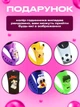 Поп ит электронный антистресс интерактивные игрушки для детей с часами Hausland музыкальный pop it портативная игра попот приставка 5 режимов Kurumi черный + в комплекте 3 шт батарейки (01810023) - изображение 9
