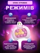 Поп ит электронный антистресс интерактивные игрушки для детей с брелком Hausland музыкальный pop it с подсветкой попот приставка 4 режима Единорог розовый + в комплекте 3 шт батарейки (01800024) - изображение 5