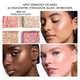 Палетка хайлайтерів Dior Backstage Glow Maximizer Palette 003 Pearly Peach Glow - изображение 5