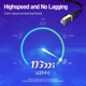 LAN кабель для интернет патч-корд RJ45 Ampcom CAT7 STP 10Gbps с оплеткой Neylon Black, 1м (48758) - изображение 8