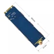 Радиатор охлаждения FinalCool SSD M.2 2280 NVMe NGFF плоский - изображение 3
