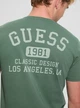 Футболка хлопковая длинная мужская Guess 414054128 M Зеленая (1159846311) - изображение 6