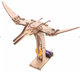 Механічний 3D пазл динозавр Pterodactyl, дерев'яна головоломка, DIY конструктор для дітей - зображення 1