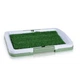 Лоток с имитацией травы (46х33х6 см) для собак Puppy Potty Pad / Открытый трехуровневый туалет для животных - изображение 3