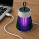 Антимоскітна лампа акумуляторна USB, площа дії до 20м² / Портативна пастка для комарів / - зображення 6