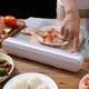 Кухонный диспенсер для хранения и разрезания пищевой пленки, фольги и бумаги, удобный органайзер для дома - изображение 1