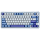 Клавиатура проводная Royal Kludge R75 75% ENG голубая - изображение 1