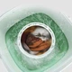 Складная стиральная силиконовая машина MAXTOP silicon washing machine, Голубая / Минимашинка для стирки - изображение 5