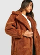 Еко шуба жіноча Boohoo 107743-2 44 коричневий (2000004777173) - изображение 4