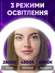 Кольцевая лампа штатив для телефона светодиодная цветная подсветка селфи кольцо с пультом LED RGB - изображение 3