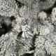 Новогодняя подвеска MIS LT Ангел с арфой 3,5х2,5х5 см серебряный - изображение 2