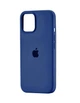 Чехол для iPhone 15 силиконовый Soft-touch Silicone Case Full Size (AA) Deep Navy - изображение 1