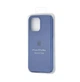 Чехол для iPhone 15 Pro Max силиконовый Soft-touch Silicone Case Full Size (AA) Deep Navy - изображение 3