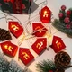 Новогодняя гирлянда 3 м 20 LED теплый белый свет USB энергосберегающие светодиоды - изображение 5