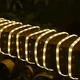 LED гирлянда 10 м солнечная батарея теплый белый свет аккумулятор 1800 mAh пульт управления - изображение 3