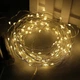 Світлодіодна гірлянда Crown 50 LED 5 м на батарейках Теплий білий (WLS-H2188W5) - зображення 1