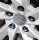 Ковпачки (заглушки) в литі диски AUDI (Ауді) 77 мм Сірий, обідок Хром CountryMan - зображення 5